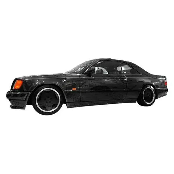 1986-1995 Mercedes E Class W124 2 doors EURO TECH Style FRP Primer Side Skirts-1