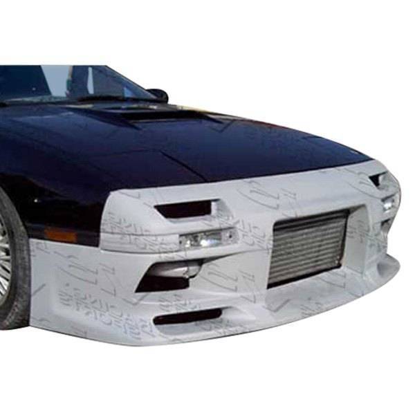 1986-1991 Mazda RX7 2 doors D Max Style FRP Primer Front Bumper-1