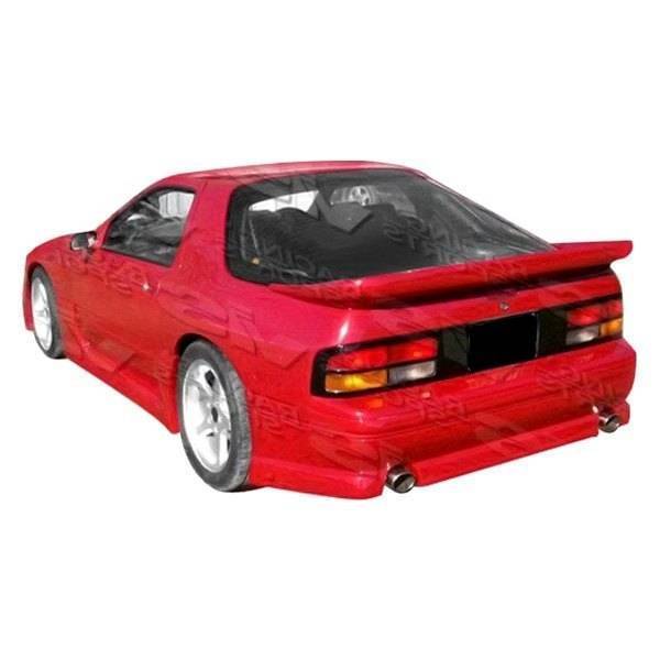 1986-1991 Mazda RX7 2 doors G Speed Style FRP Primer Rear Bumper-1