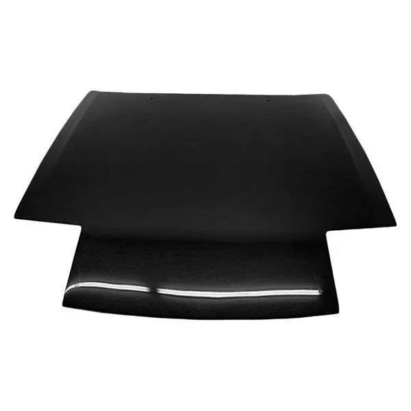 1986-1991 Mazda RX7 2 doors OEM Style Carbon Fiber Black Hood-1