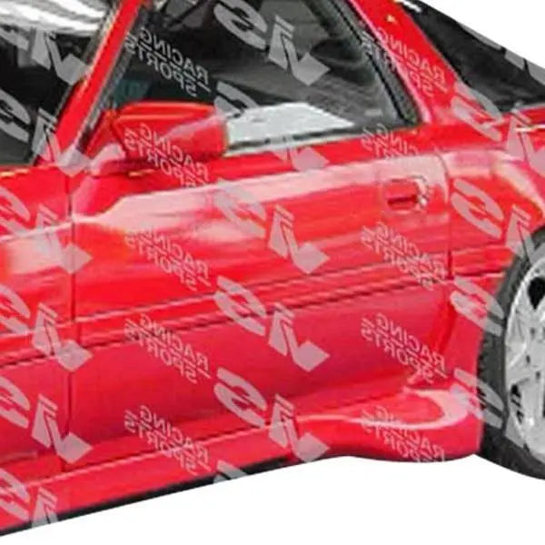 1986-1992 Toyota Supra 2 doors DEMON Style FRP Primer Side Skirts-1