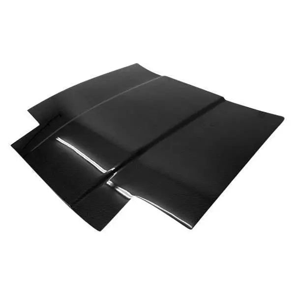 1986-1992 Toyota Supra 2 doors OEM Style Carbon Fiber Black Hood-1