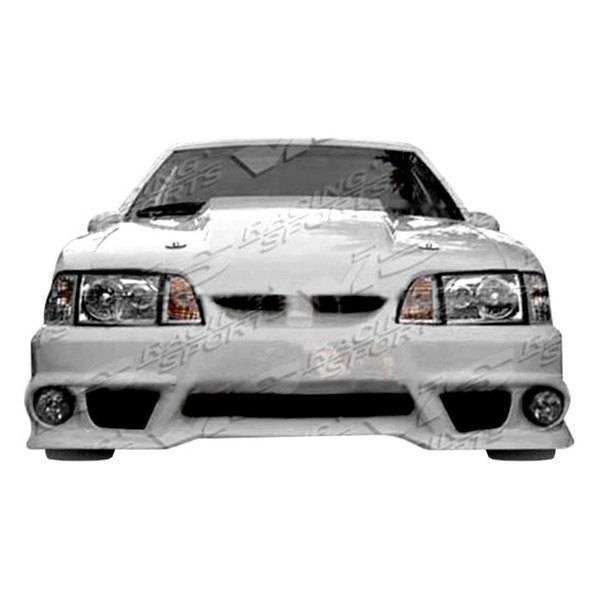 1987-1993 Ford Mustang 2 doors GTX Style FRP Primer Front Bumper-1