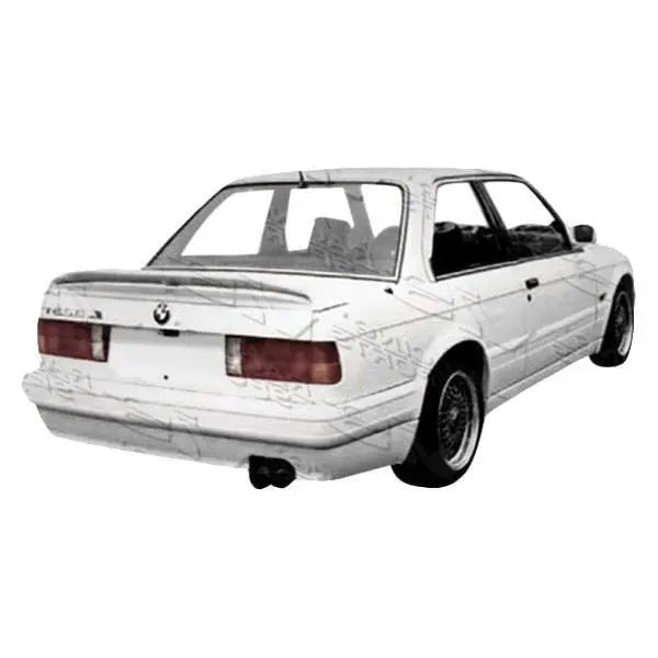 1988-1991 BMW 3 SERIES E30 2 doors M Tech Style FRP Primer Side Skirts-1