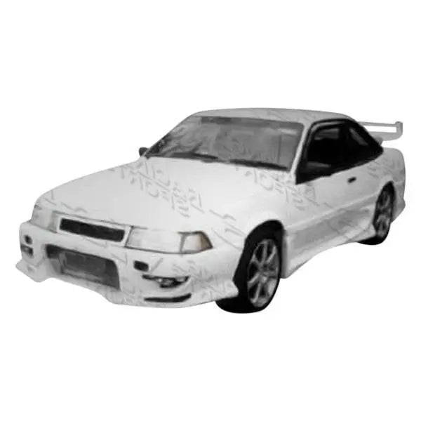 1988-1994 Chevrolet Cavalier 2 doors INVADER 2 Style FRP Primer Side Skirts-1