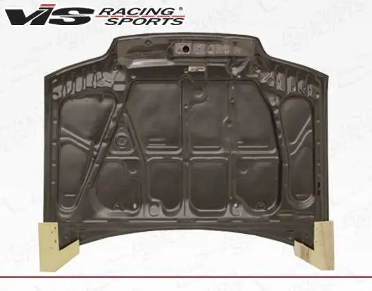 1988-1991 Honda CRX JDM Hatchback SIR Style Carbon Fiber Black Hood-4