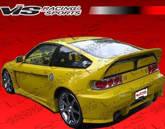 1988-1991 Honda Crx Hatchback WB Style FRP Primer Full Kit-3