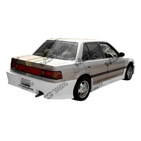 1988-1991 Honda Civic 4 doors Z1 BOXER Style FRP Primer Side Skirts-1