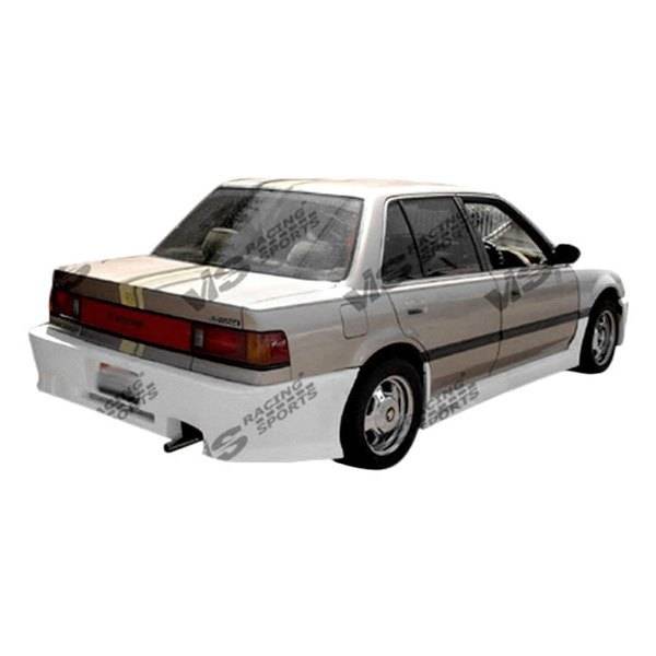1988-1991 Honda Civic 4 doors Z1 BOXER Style FRP Primer Full Kit-2