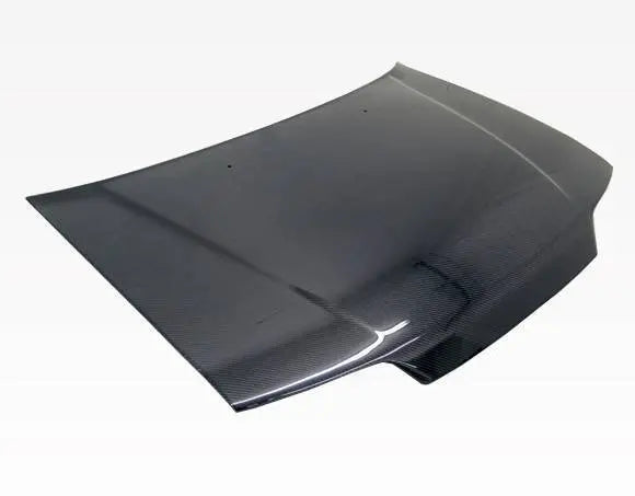 1988-1991 Honda Civic JDM Hatchback SIR Style Carbon Fiber Black Hood-2