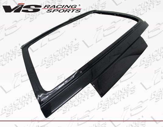 1988-1991 Honda Civic Hatchback OEM Style Carbon Fiber Black Hatch-1