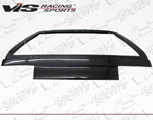 1988-1991 Honda Civic Hatchback OEM Style Carbon Fiber Black Hatch-3