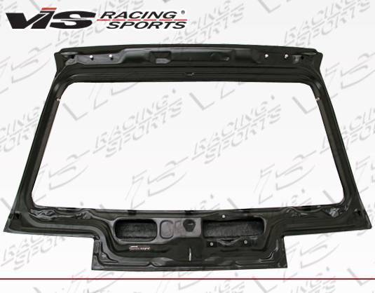 1988-1991 Honda Civic Hatchback OEM Style Carbon Fiber Black Hatch-4