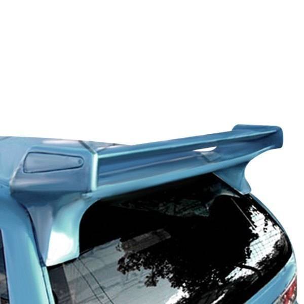1988-1991 Honda Civic Hatchback QUEST Style FRP Primer Spoiler-1