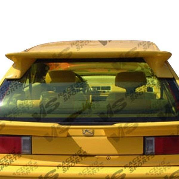 1988-1991 Honda Civic Hatchback TECHNO R Style FRP Primer Spoiler-1