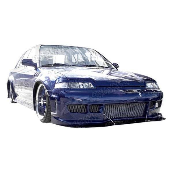 1988-1991 Honda Civic Hatchback Z1 BOXER Style FRP Primer Front Bumper-1