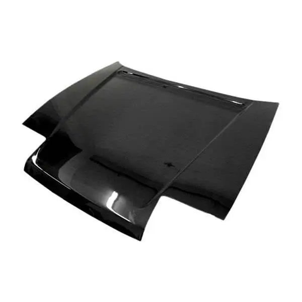 1988-1991 Honda Prelude 2 doors OEM Style Carbon Fiber Black Hood-1