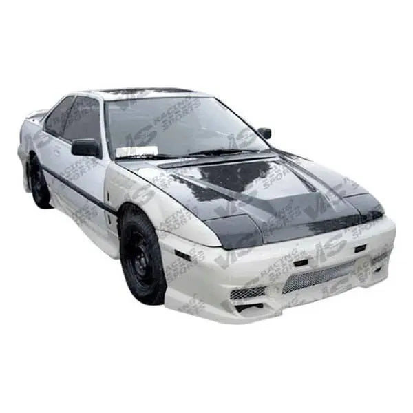 1988-1991 Honda Prelude 2 doors INVADER Style Carbon Fiber Black Hood-1