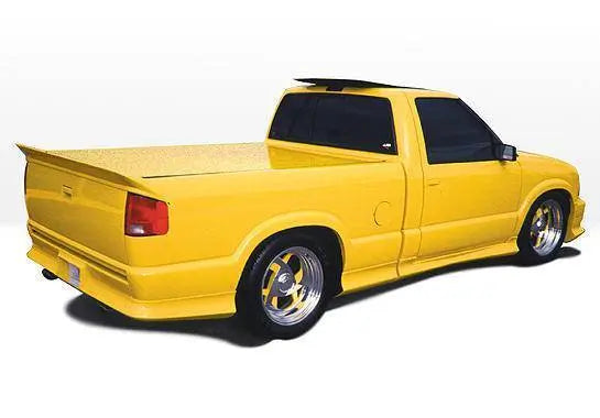 1994-2003 GMC Sonoma POLYURETHANE Black Side Skirts-1