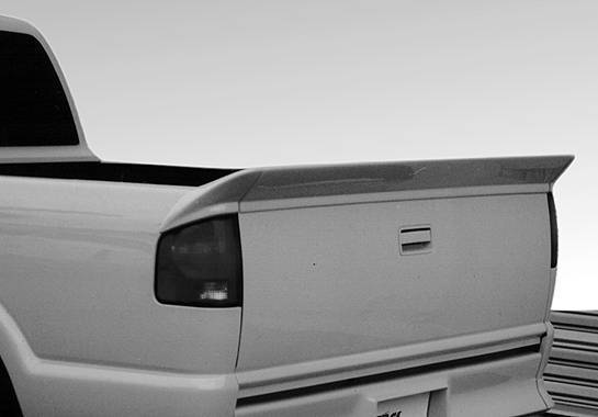 1994-2003 Chevrolet S10 POLYURETHANE Black Spoiler-1