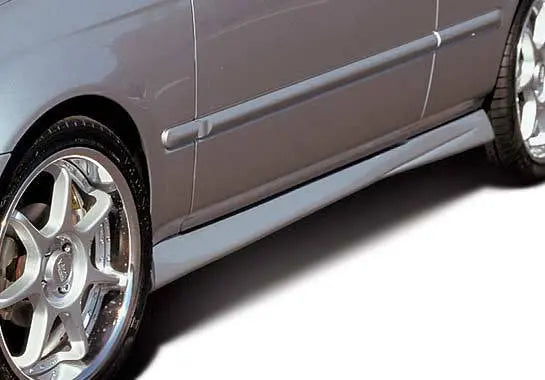 1996-2000 Honda Civic Hatchback 2 doors POLYURETHANE Black Side Skirts-1