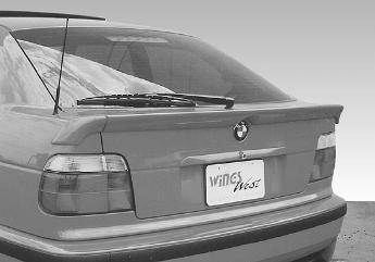 1996-1998 BMW 3 SERIES E36 Hatchback POLYURETHANE Black Spoiler-1