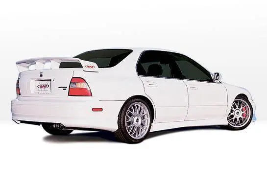 1994-1997 Honda Accord 4 doors POLYURETHANE Black Side Skirts-1
