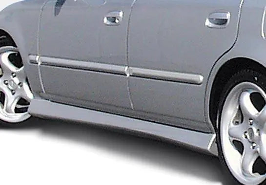 1996-2000 Honda Civic 4 doors POLYURETHANE Black Side Skirts-1