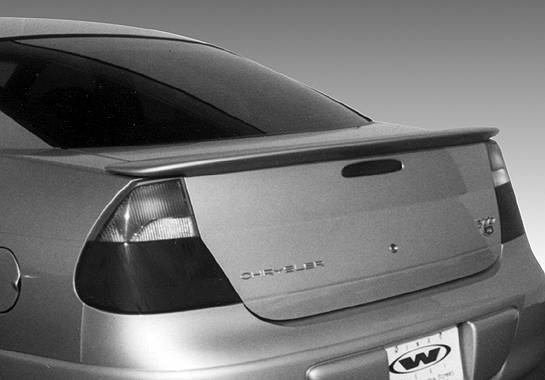 1996-2002 Chrysler 300M POLYURETHANE Black Spoiler-1