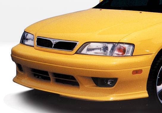 1999-2002 Infiniti G20 POLYURETHANE Black Front Lip-1