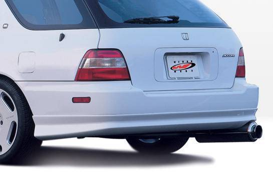 1996-1997 Honda Accord POLYURETHANE Black Rear Lip-1