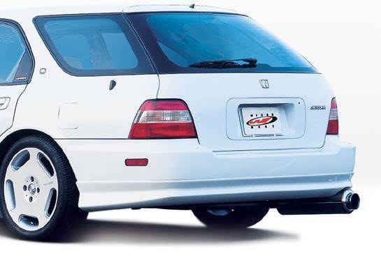 1994-1995 Honda Accord POLYURETHANE Black Rear Lip-1