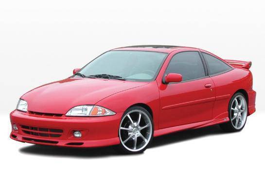 2000-2002 Chevrolet Cavalier 2 doors POLYURETHANE Black Full Kit-1
