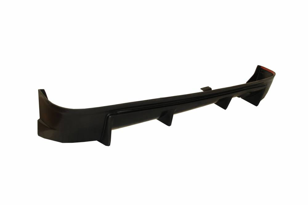 1996-2000 Honda Civic Hatchback POLYURETHANE Black Rear Lip-2