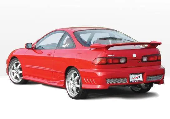 1994-2001 Acura Integra 2 doors POLYURETHANE Black Side Skirts-1