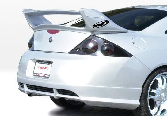 2001-2002 Mercury Cougar POLYURETHANE Black Rear Lip-1