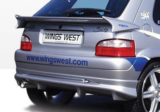 1996-2002 Citroen Saxo G5 SERIES Style POLYURETHANE Black Full Kit-6