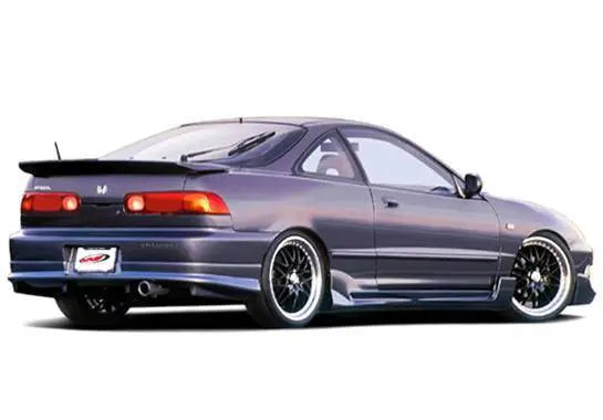 1994-2001 Acura Integra 2 doors POLYURETHANE Black Side Skirts-1