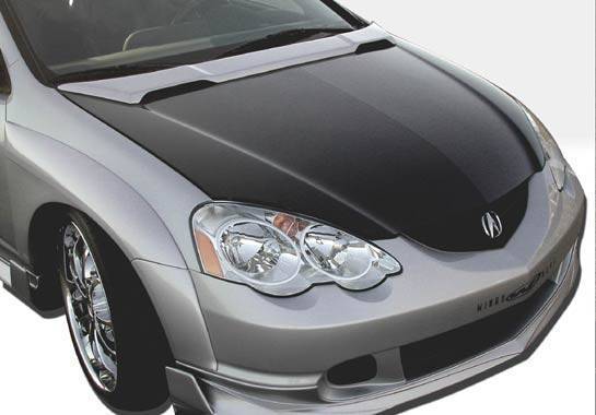 2002-2004 Acura RSX POLYURETHANE Black Accessories-1