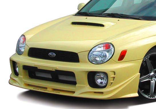 2002-2003 Subaru WRX POLYURETHANE Black Full Kit-1