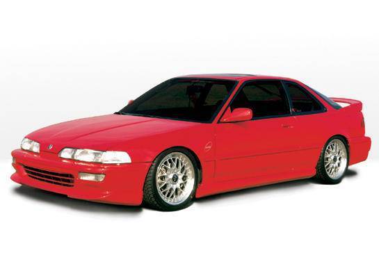 1992-1993 Acura Integra 2 doors POLYURETHANE Black Full Kit-2