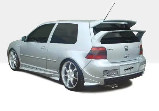 1999-2005 Volkswagen Golf GTI 2 doors POLYURETHANE Black Side Skirts-1