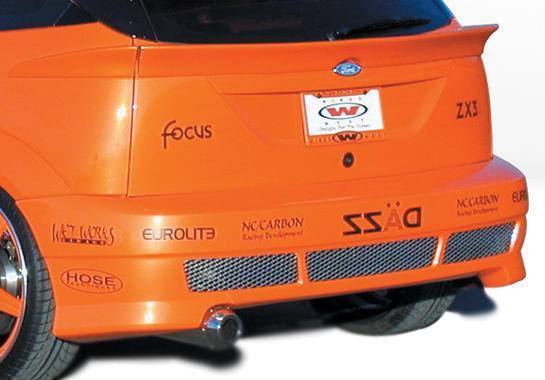 2000-2004 Ford Focus POLYURETHANE Black Full Kit-3