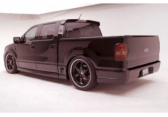 2004-2008 Ford F150 POLYURETHANE Black Side Skirts-1