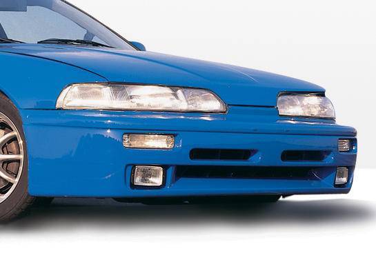 1990-1991 Acura Integra 2 doors POLYURETHANE Black Full Kit-2