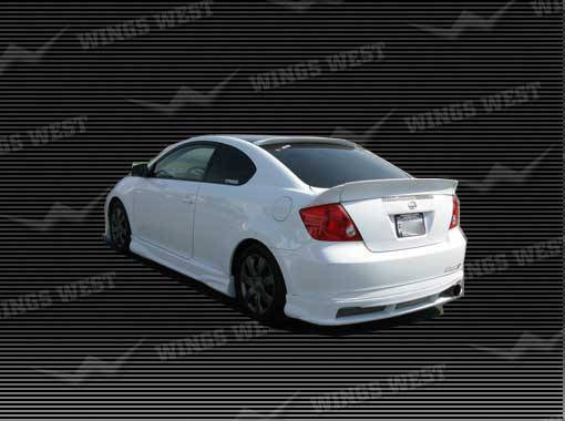 2005-2010 Scion TC POLYURETHANE Black Spoiler-1