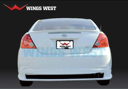 2005-2010 Scion TC POLYURETHANE Black Rear Lip-1