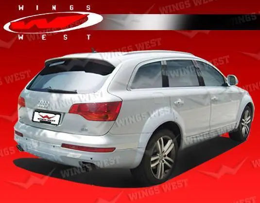 2006-2009 Audi Q7 POLYURETHANE Black Side Skirts-1
