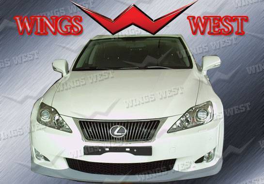 2009-2010 Lexus IS250 IS350 4 doors POLYURETHANE Black Full Kit-1