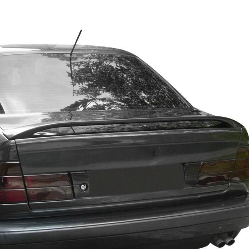 1989-1995 BMW 5 SERIES E34 4 doors M Tech Style FRP Primer Spoiler-2